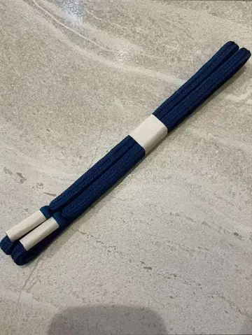 도묘 허리띠 미사용 새상품 파랑