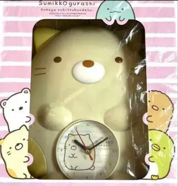 미개봉 새상품! 스미코구라시 입체 벽걸이 시계