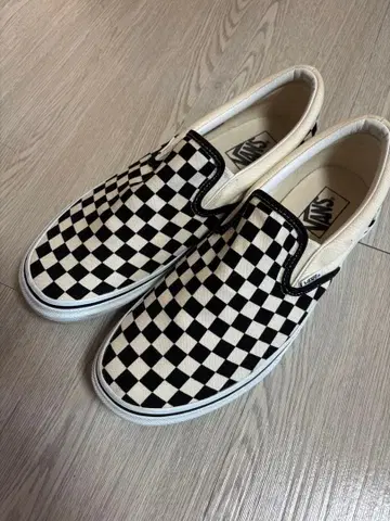 Vans 체커 패턴 슬립온