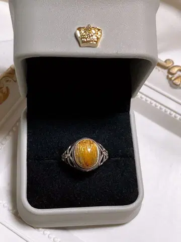 번쩍번쩍! 루틸 쿼츠 반지