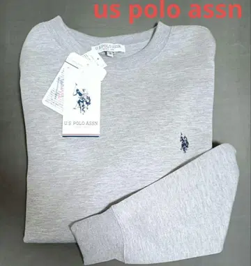 택 포함 미사용품 유에스폴로애슨 맨투맨 트레이닝복 남성용