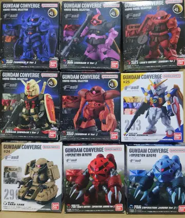 GUNDAM CONVERGE 9체 세트