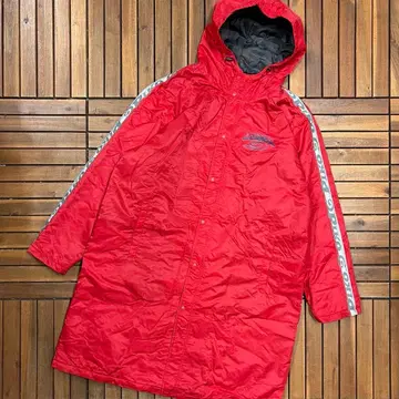 PIKO 피코 벤치 코트 Y2K 백 로고 프린트