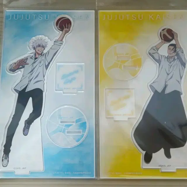 주술회전 농구 아크릴 스탠드 고조 게토 미개봉 세트