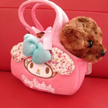 My Melody 봉제 인형 포함 핸드백