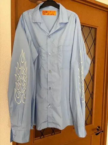 CHALLENGER FIRE WORK SHIRT (SAX BLUE) XL