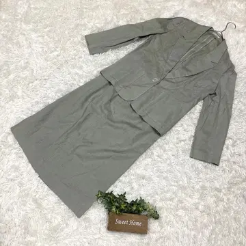 하자품 [DANAPARIS] 100% 린넨 스커트 셋업 (L)