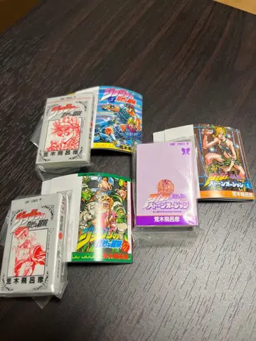 죠죠 콩도서 가챠 3종 세트 죠죠의 기묘한 모험