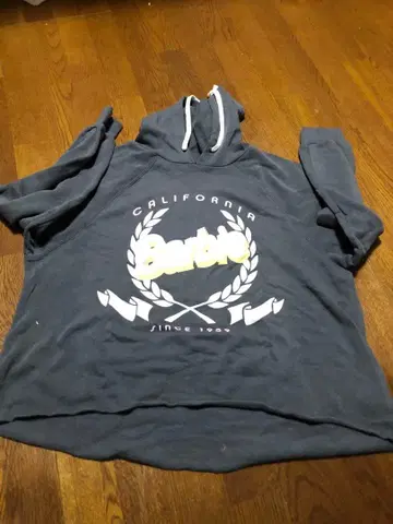 Barbie 후드 부착 후드티 그레이