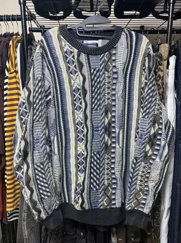 ZARA 3D 니트 케이블 니트 멀티 컬러