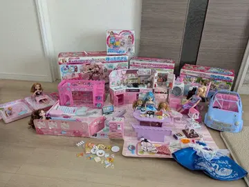 리카짱 하우스 세트 인형 6체 포함