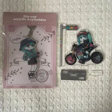 하츠네 미쿠 U T 아크릴 키링 아크릴 스탠드