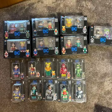 베어브릭 BE@RBRICK DC COMICS 전 7종 + 10체