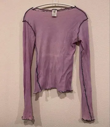 베이스 렌지 수제 염색 롱 T