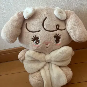 mikko 안아주는 리본 봉제 인형 너트