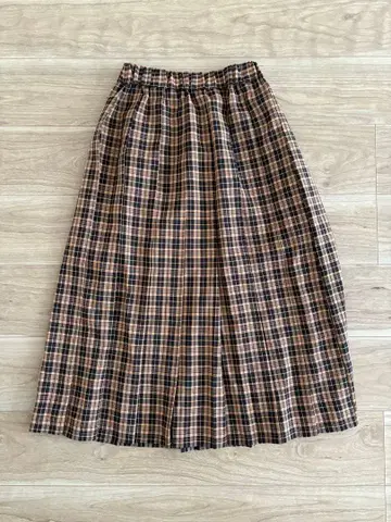 CIAOPANIC TYPY 체크 플리츠 스커트