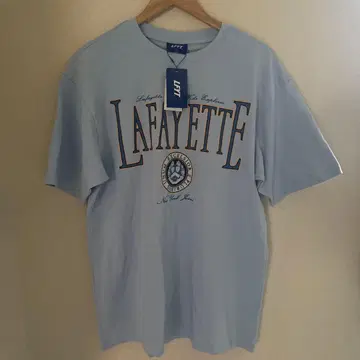 LAFAYETTE 그래픽T셔츠 L사이즈 라이트 블루