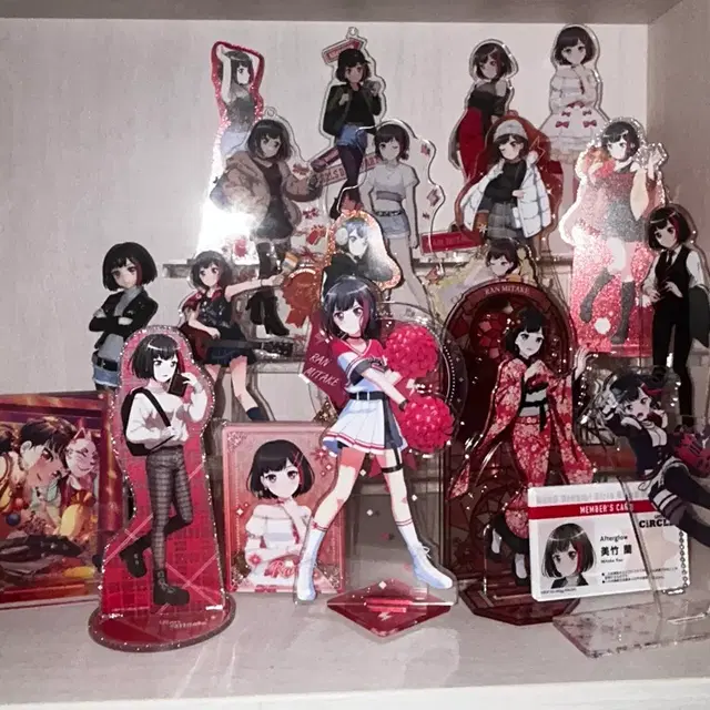 뱅드림 란 아크릴스탠드 피규어 등 다수 판매