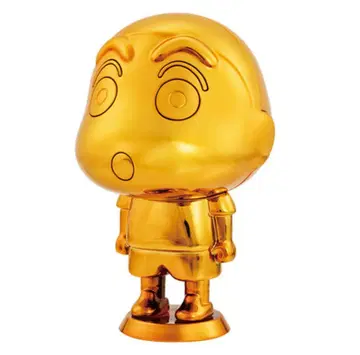 짱구는 못말려(크레용 신짱) BIG CAPCHARA 골드 피규어