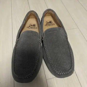 존 마스터 그레이 모카신 27cm 새상품급 스웨이드