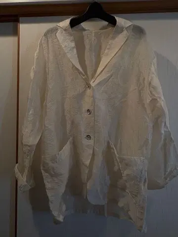 JEANASS 아이보리 캐주얼 셔츠