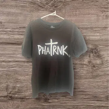 PHATRNK 블랙 T셔츠