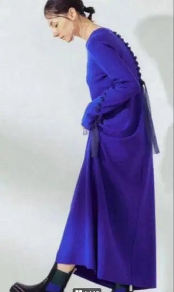 un3d 브레이드 니트 원피스