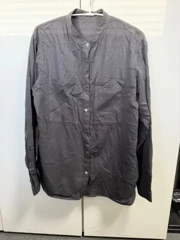 SLOBE IENA 그레이 긴팔 셔츠