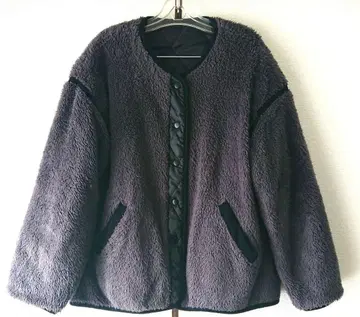 사만사 모스모스 리버서블 블루종 블랙