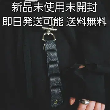 리돔 lidnm Llife LEATHER KEY CHAIN BLACK