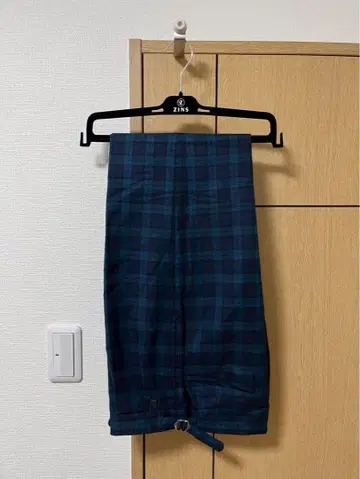 ZINS 체크 팬츠