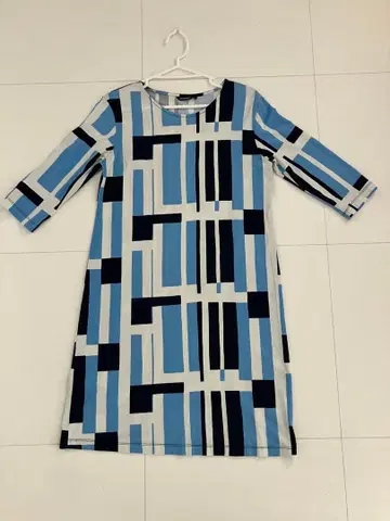 marimekko 긴팔 미니 원피스 S