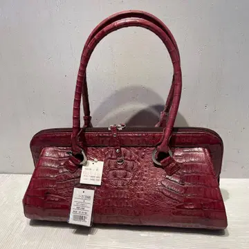 CRESCEND 핸드백 보르도 와인 레드 여성용 가방