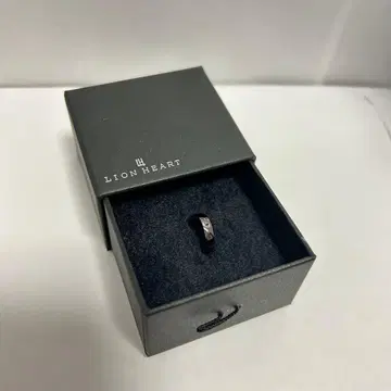 LION HEART 블랙 귀걸이(한쪽용)