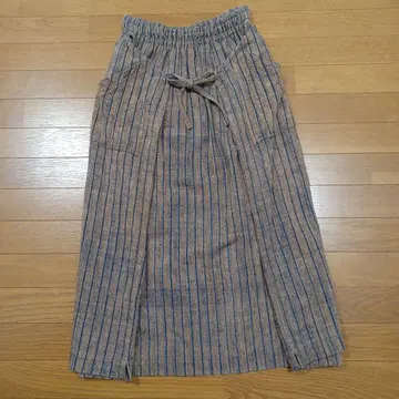 우사토의 옷 이카 스커트 수제 코튼 100%