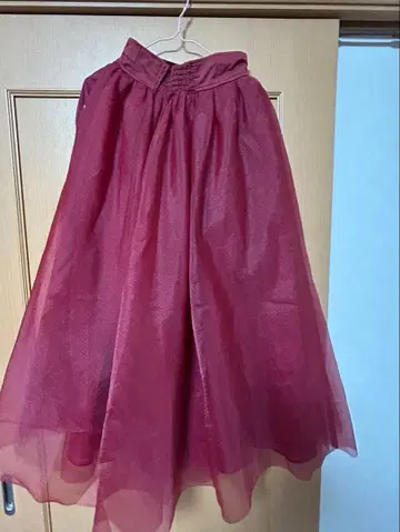 eimy leioire 레드 플레어 샤샤 스커트