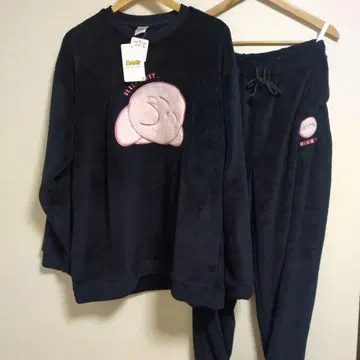 별의 커비 네이비 컬러 룸웨어 라운지 상하의 세트 LL 사이즈 프린지