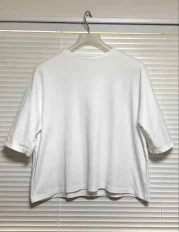 나카가와 마사시치 상점 화이트 반팔 T셔츠 코튼