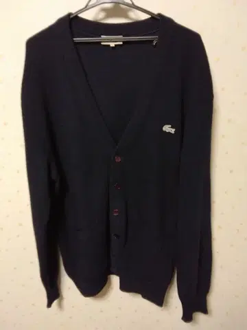 LACOSTE vintage 가디건