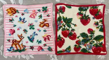 페이러 손수건 2장