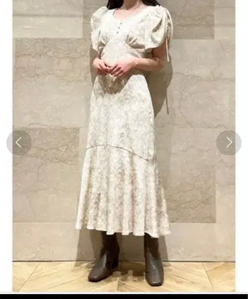 스나이델/Sustainable 바리에 프린트 원피스/1