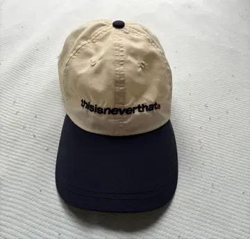 thisisneverthat 캡 크림/네이비