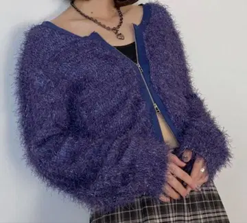 페이지 보이 니트 댄스얀 2WAY 가디건 전후 2WAY 착용 새상품