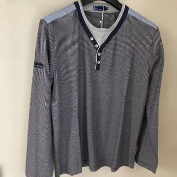 새상품 밀라숀 네이비 컬러 보더 긴팔 티셔츠