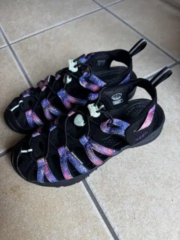 KEEN 아웃도어 샌들 블랙/그라데이션