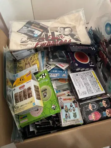 제일복권 하위상 모음 약 130점 점프 애니메이션 계열 원피스 히로아카