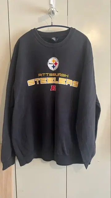 피츠버그 스틸러스 스웨트 셔츠 블랙