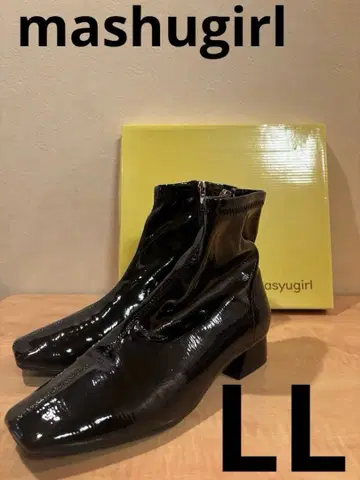 masyugirl 블랙 숏부츠