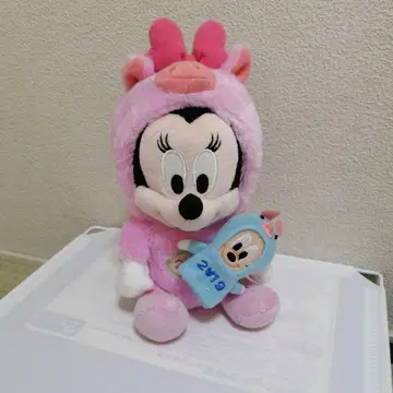 미니 경자년 멧돼지 봉제 인형 손가락 인형 포함 2019