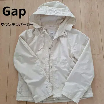 GAP 후드 부착 아이보리 마운틴 후드티 S